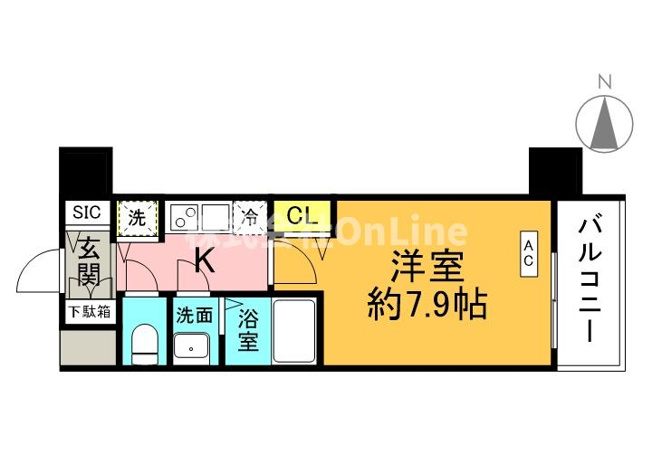 【間取り】 | ディクス大阪城EASTレジデンス