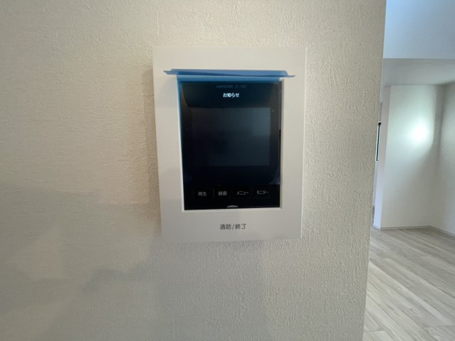【防犯設備】 | 桶川市加納1期 | モニター付きインターホン