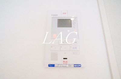 【セキュリティ】 | リブリ・コンフォール中央林間  | モニター付きインターフォンです。