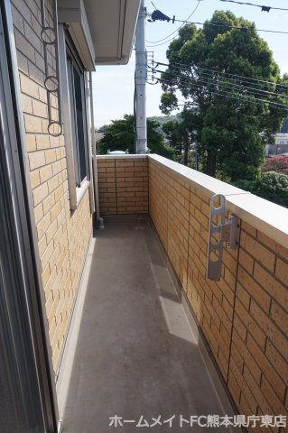 セントラルタウンＡのバルコニー