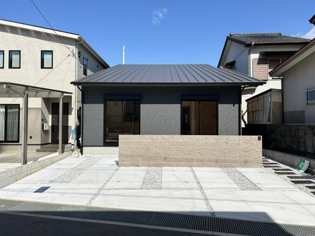 高知市鴨部　新築戸建ての外観|外観の完成予想図です