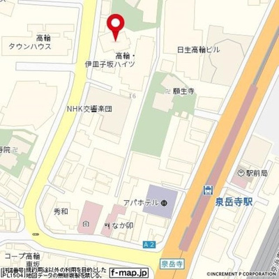 【地図】 | パラシオン高輪