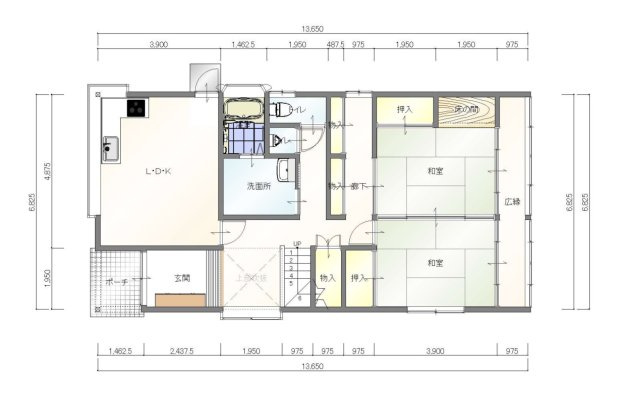 行徳　中古戸建の間取り