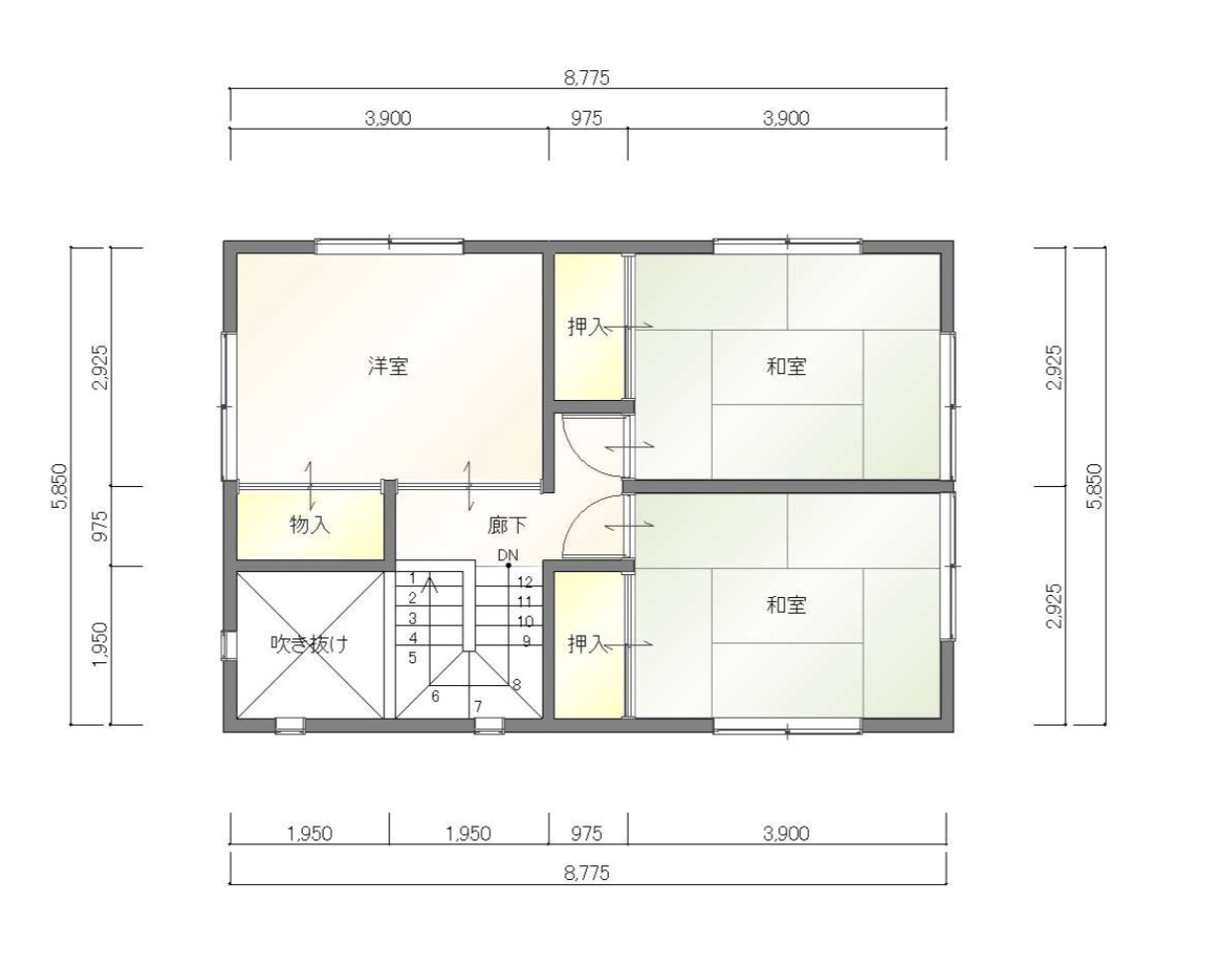 行徳　中古戸建の間取り
