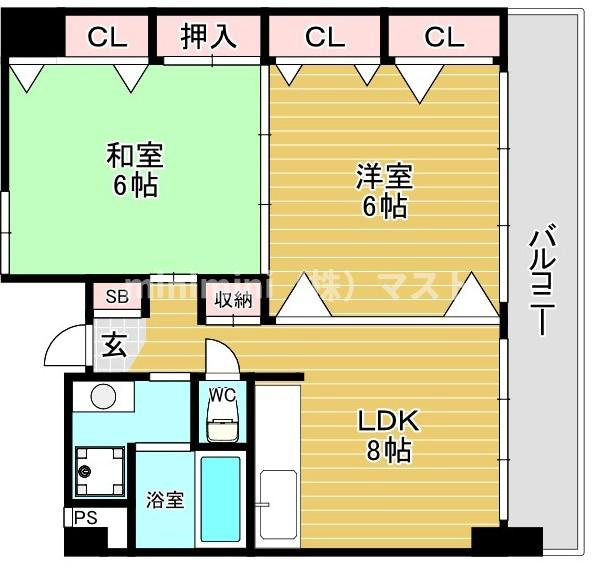 グローリーヨシダの間取り