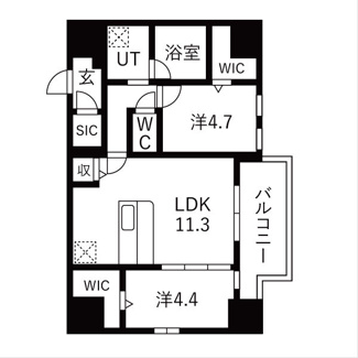 【間取り】 | スプランディッドⅩ