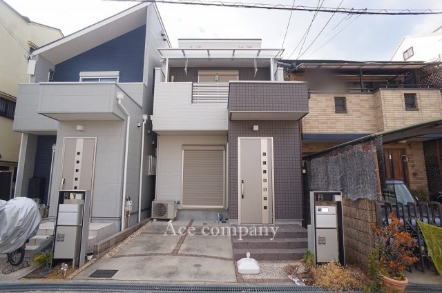 【外観】 | 東大阪市花園東町1丁目 | 敷地間口約5ｍ、整形地☆