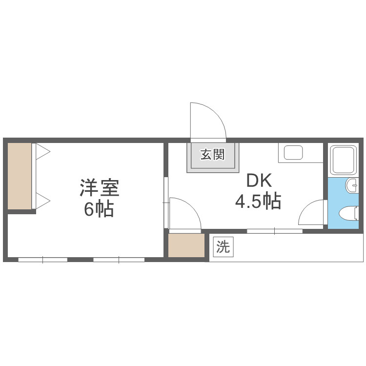 西都ビルの区画図