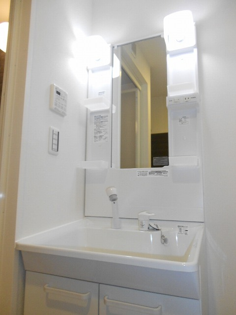 グラシュー湘南IIの洗面所