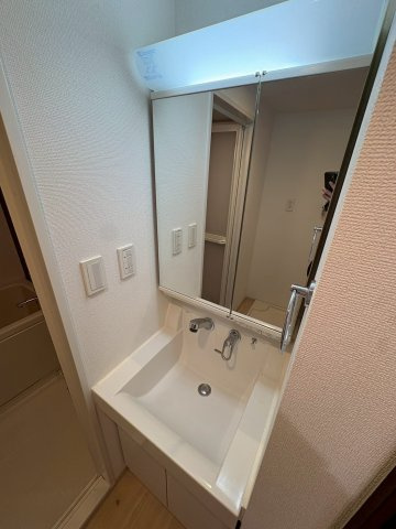 大阪市西区本田２丁目の賃貸マンションの洗面所