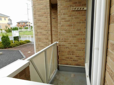 【バルコニー】 | グレイスフル・Ｂ | バルコニー