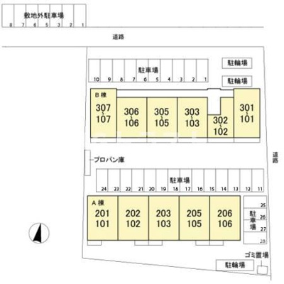 【区画図】 | 五反田ガーデン南館