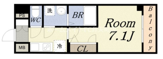 【間取り】 | S-RESIDENCE大阪九条North