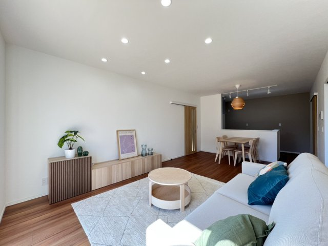 ☆★☆完成見学会開催中☆★☆タスリエＰＬＵＳ田中町（西）の居間・リビング