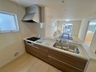 【キッチン】 | 盛岡市下米内１丁目 | 床下収納、浄水器付きシステムキッチン