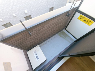 【バルコニー】 | Belle Ville中村橋 | 外からの目が気にならないバルコニーで洗濯物が干せます