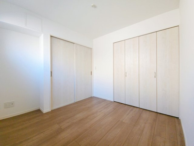 【寝室】 | Belle Ville中村橋 | 落ち着いた色調の寝室です