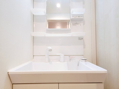 【洗面所】 | Belle Ville中村橋 | コンパクトで使いやすい洗面所