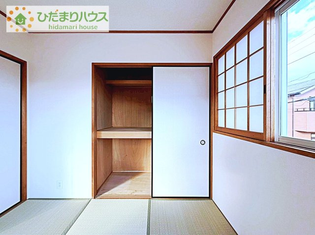 【収納】 | 守谷市松ケ丘３丁目　中古戸建 | 和室にも大容量のクローゼット完備！
お布団やお子様のおもちゃなどがスッキリ収納できますね(^^♪
