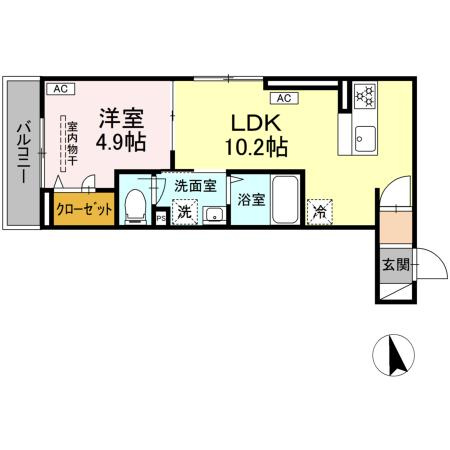 稲城市大丸のアパート