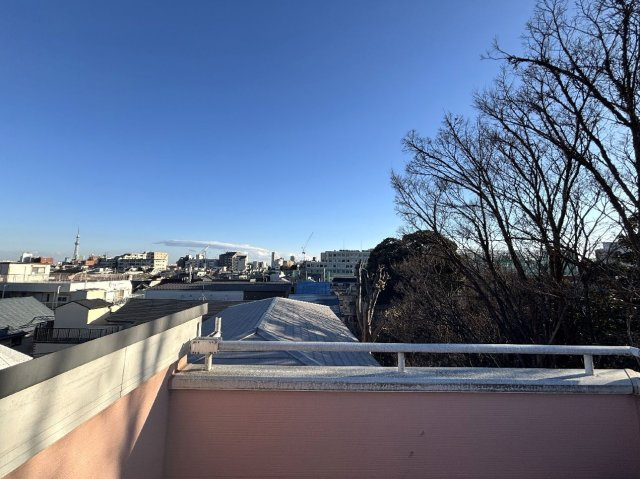 【展望】 | 千駄木戸建 | ルーフバルコニーからの眺望