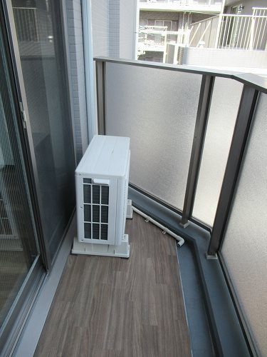 ハイズクレセール清澄白河のバルコニー