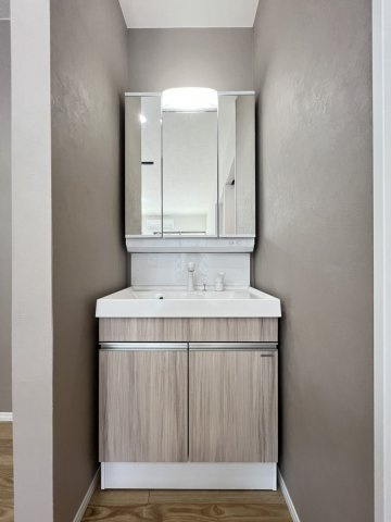 【完成見学会開催中！！】人吉市中神町戸建ての独立洗面台