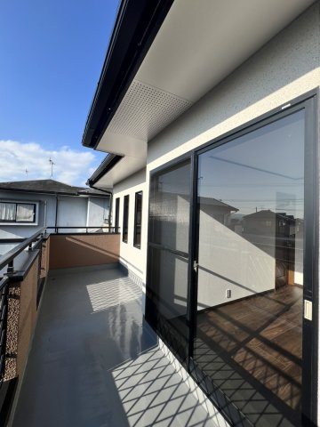 ☆★☆3月完成見学会開催☆★☆松橋町両仲間戸建てのバルコニー