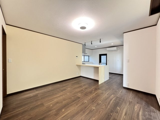 ☆★☆3月完成見学会開催☆★☆松橋町両仲間戸建ての居間・リビング