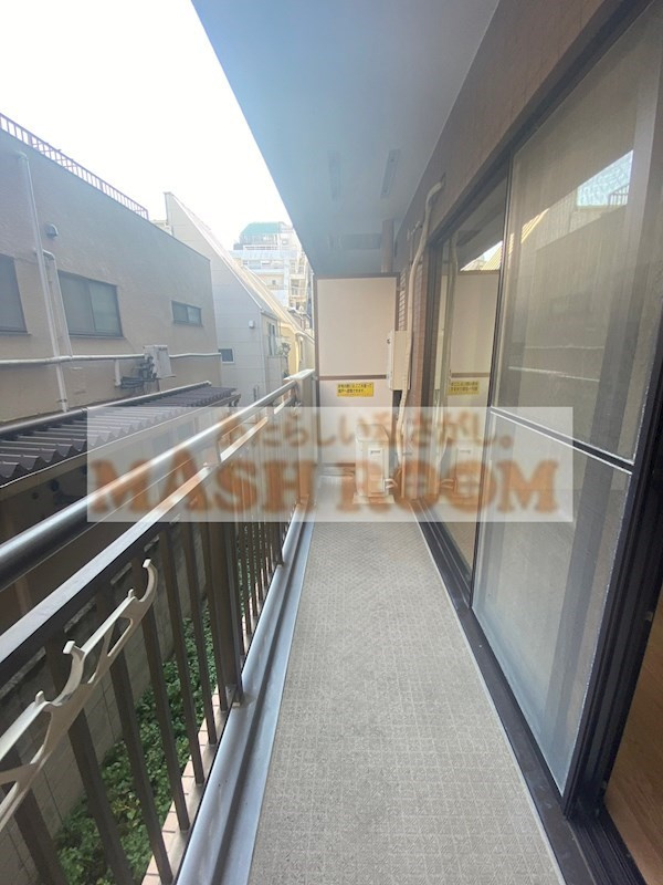 エル・エスパシオのバルコニー