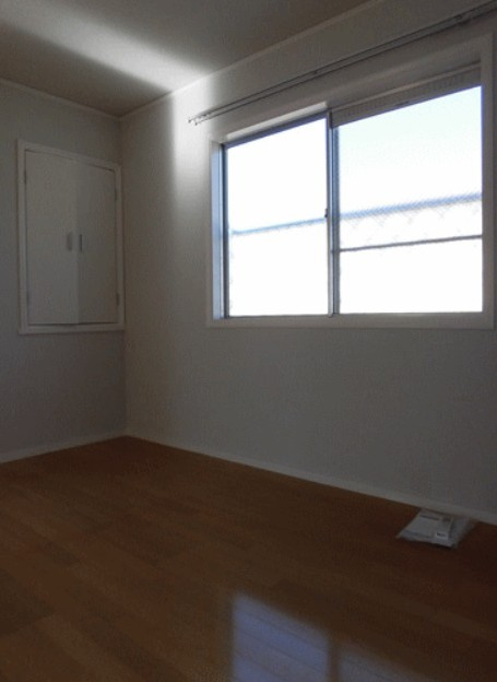 テラスハウスの寝室