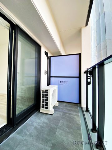 S-RESIDENCE浅間町駅前axial(アクシャル)のバルコニー