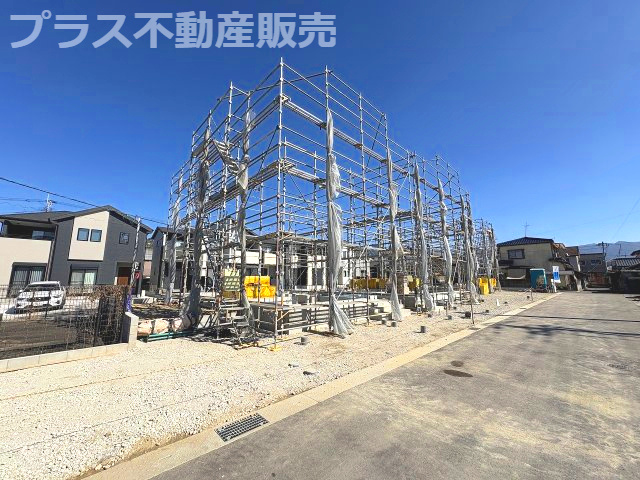 【外観】 | 糟屋郡志免町東公園台1丁目第1　1号棟（全3棟）【仲介手数料無料・0円】 | 現地写真。同じ物件を見るなら、プラス不動産販売にお任せ下さい。