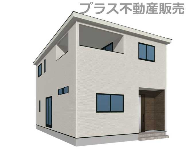 【外観】 | 糟屋郡志免町東公園台1丁目第1　1号棟（全3棟）【仲介手数料無料・0円】 | 建築中の物件は、お近くのモデルハウスも一緒にご覧頂けます。