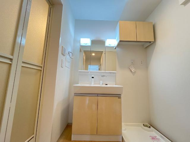 スターテラス長楽寺の洗面所|洗髪洗面化粧台