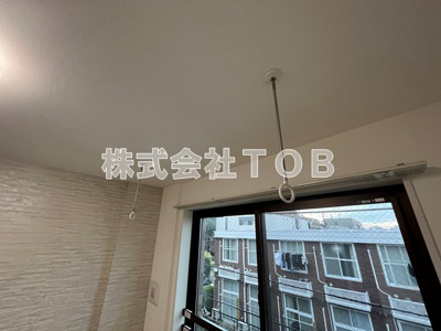 【設備】 | ウェルスクエアイズム上北沢 | 室内洗濯物干し※別号室参考写真