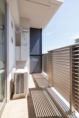 パークアクシス市川のバルコニー