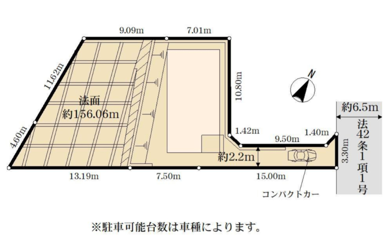 横浜市金沢区西柴3丁目 新築戸建て【仲介手数料無料】の区画図