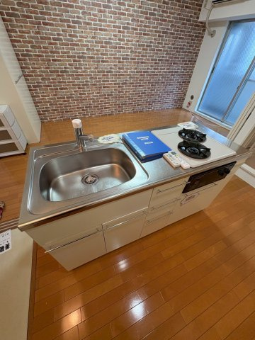 大阪市西区靱本町１丁目の賃貸マンションのキッチン