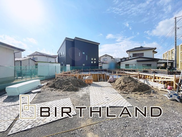 新築戸建・新築建売　郡山市富久山町9期　明健小・明健中の外観パース|〈2号棟〉2026年4月完成予定です！同社完成物件ご案内可能♪お気軽にお問い合わせください！