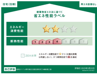 【省エネ性能ラベル】 | フジパレス初芝駅南イースト