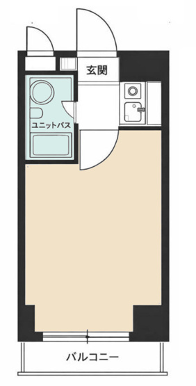 【間取り】 | ライオンズマンション相模原第７ | ワンルームは一人暮らしに最適で家賃を抑えやすく掃除も楽な点が魅力です。生活空間がコンパクトにまとまるため、動線が短く、生活しやすいです。家具の配置も工夫次第で個性を出しやすく、自由な空間を楽しめます。