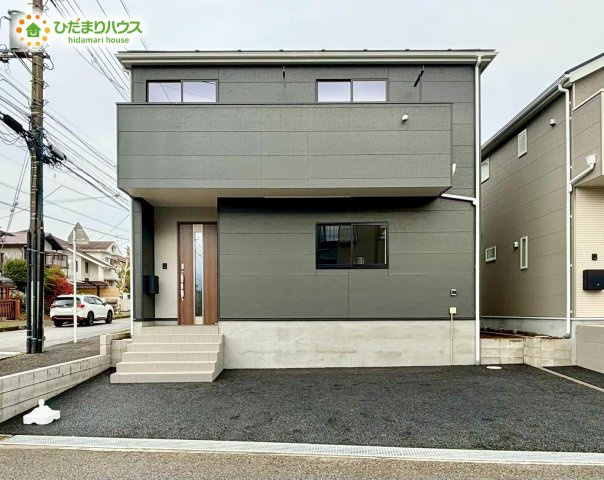 野田市岩名第9　新築戸建　1号棟の外観|リビングからお見送り出来ます(≧▽≦)