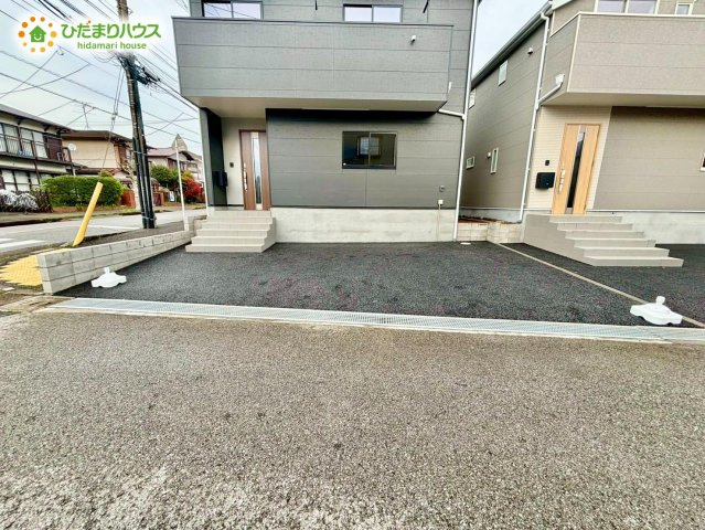 野田市岩名第9　新築戸建　1号棟の駐車場|駐車場スペースも十分とられています