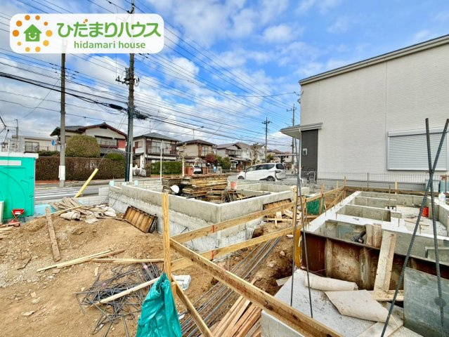 野田市岩名第9　新築戸建　1号棟の駐車場|2026.1現地写真です(^^)/1号棟