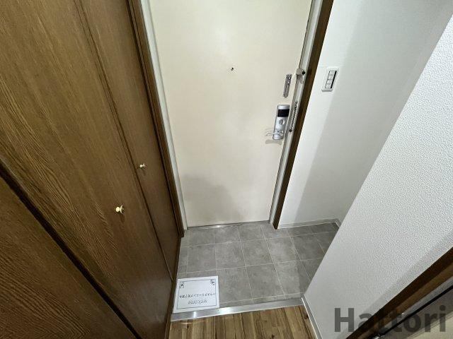 シャルム橋本Ⅲの玄関