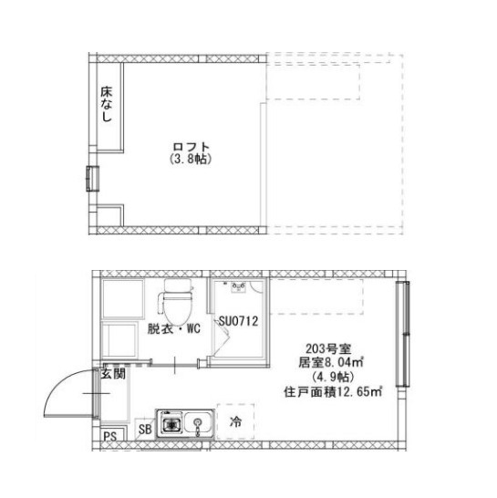 【間取り】 | MJ TERRACE TAKASAGO