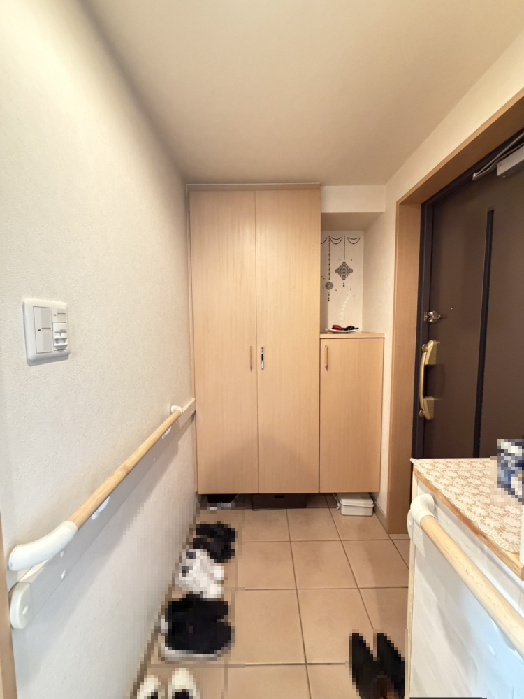 プレステージ新神戸サザンプレイスの玄関