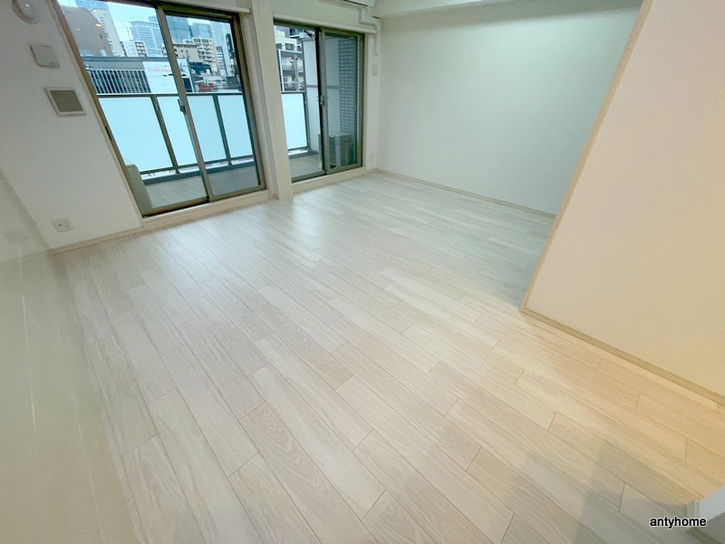 ディームス福島　仲介手数料無料の居間・リビング