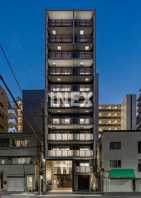 横浜市南区永楽町２丁目の賃貸マンションの外観パース